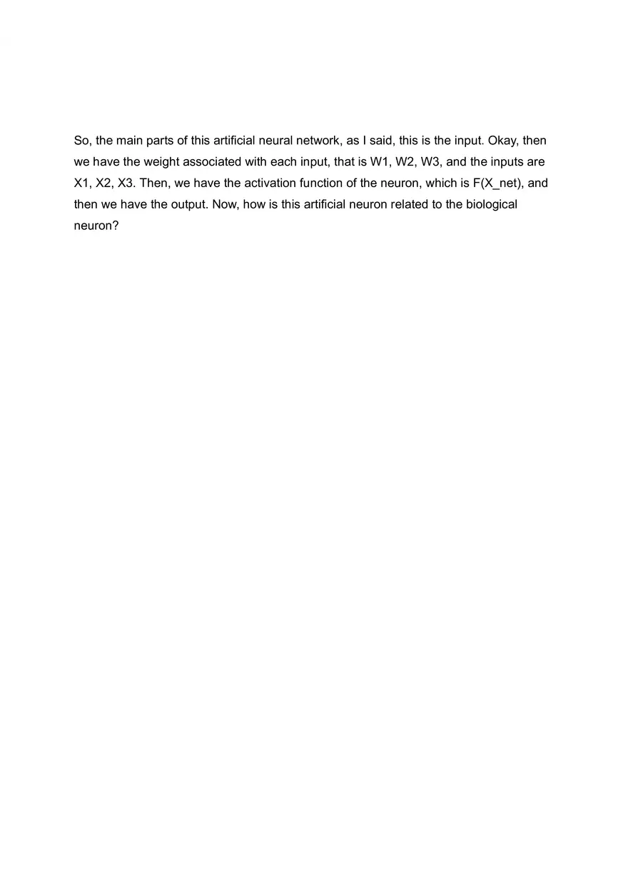 Biological and Artificial Neural Network - Page 6