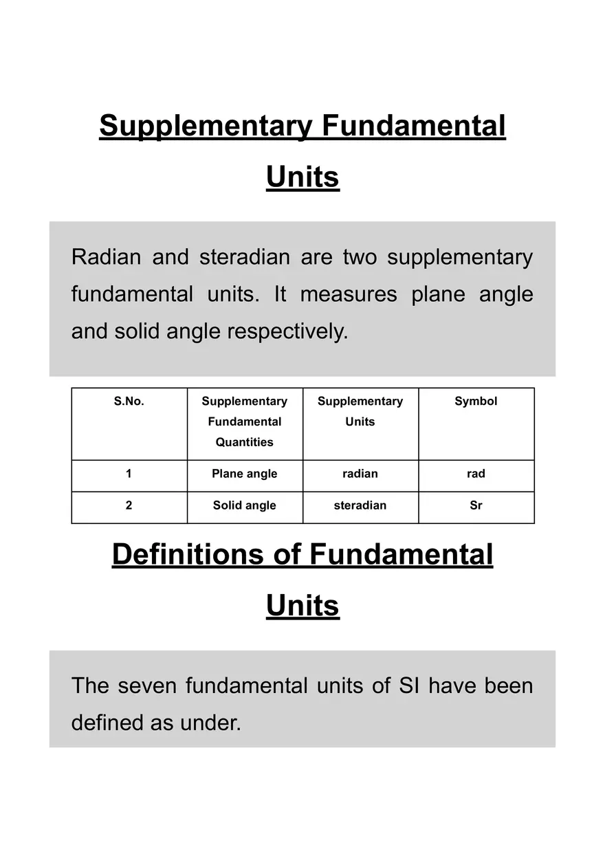 Units and Measurements - Page 26
