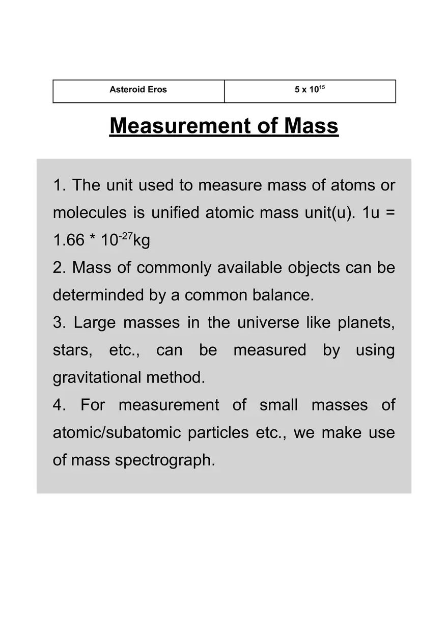 Units and Measurements - Page 3
