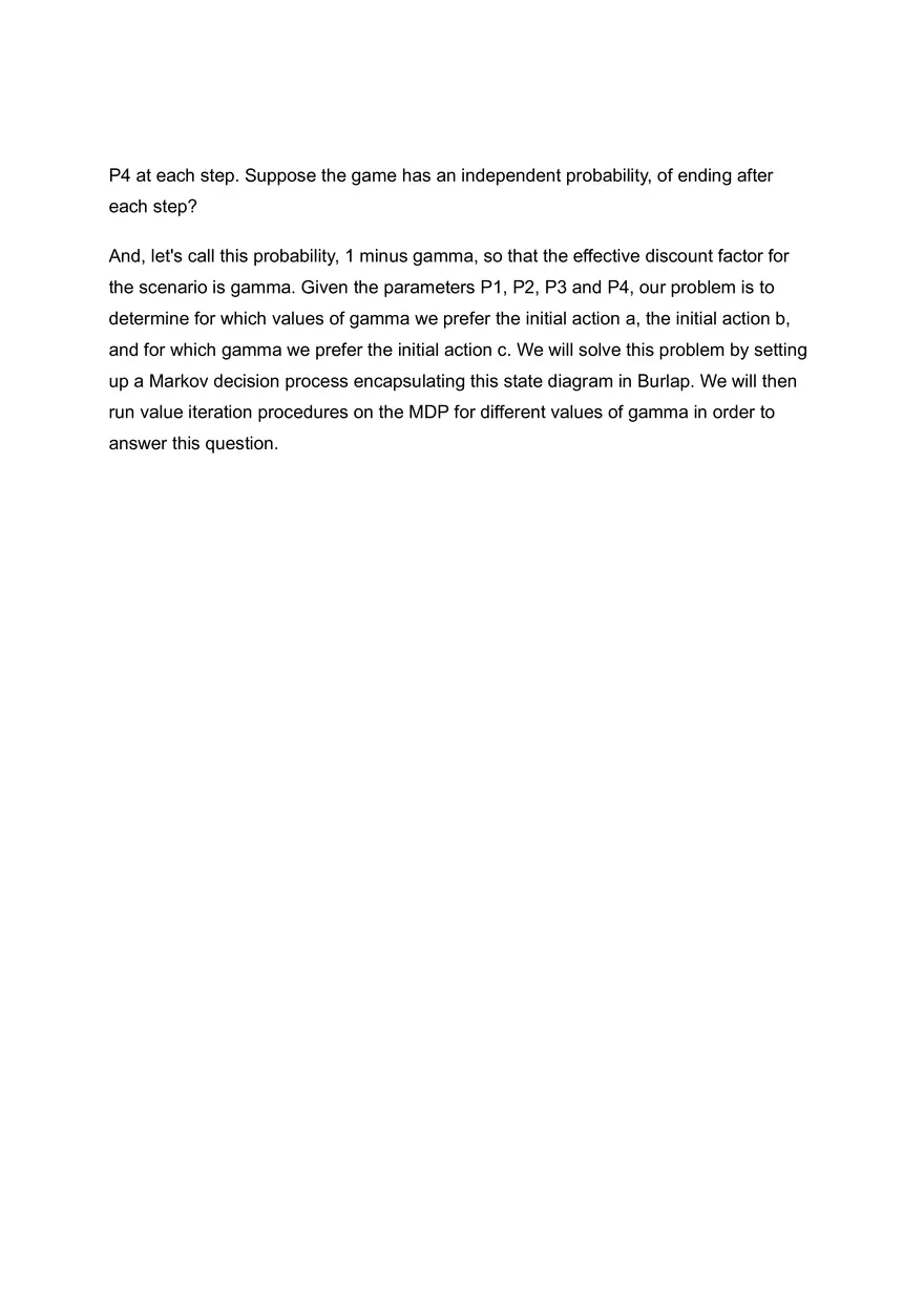 First MDP Problem - Page 2
