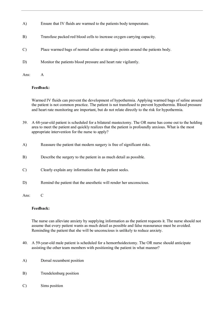 Chapter 18 Intraoperative Nursing Management Part 2 - Page 9