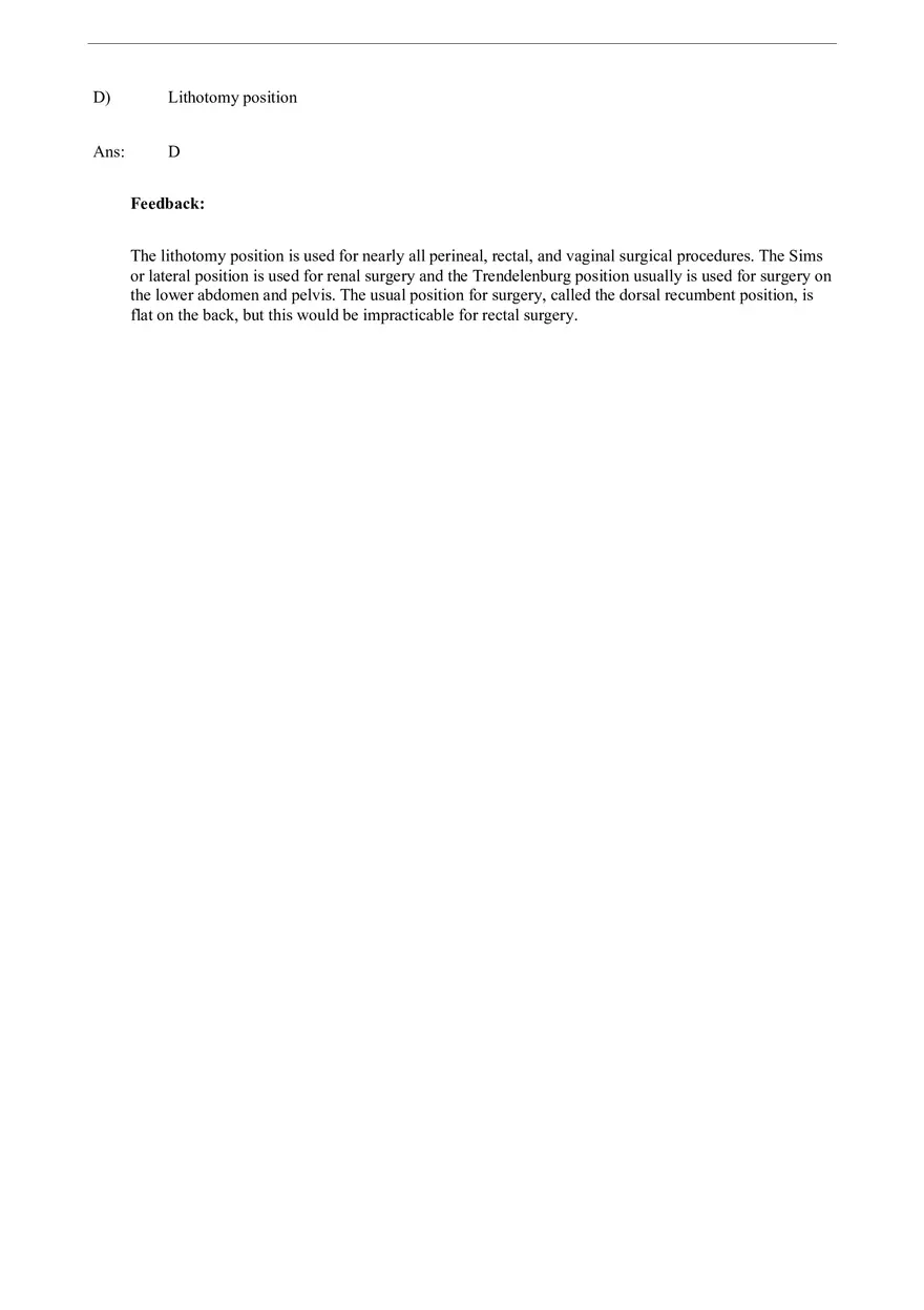 Chapter 18 Intraoperative Nursing Management Part 2 - Page 10