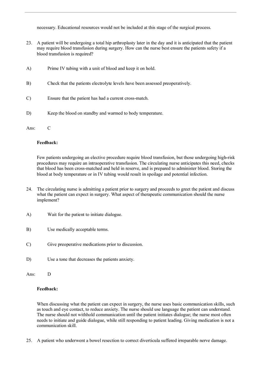 Chapter 18 Intraoperative Nursing Management Part 2 - Page 2
