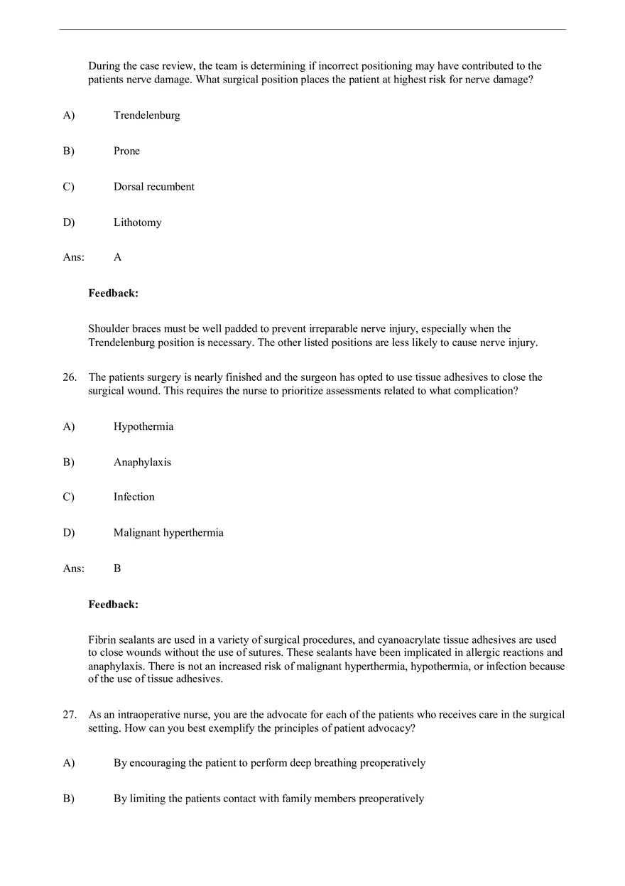 Chapter 18 Intraoperative Nursing Management Part 2 - Page 3