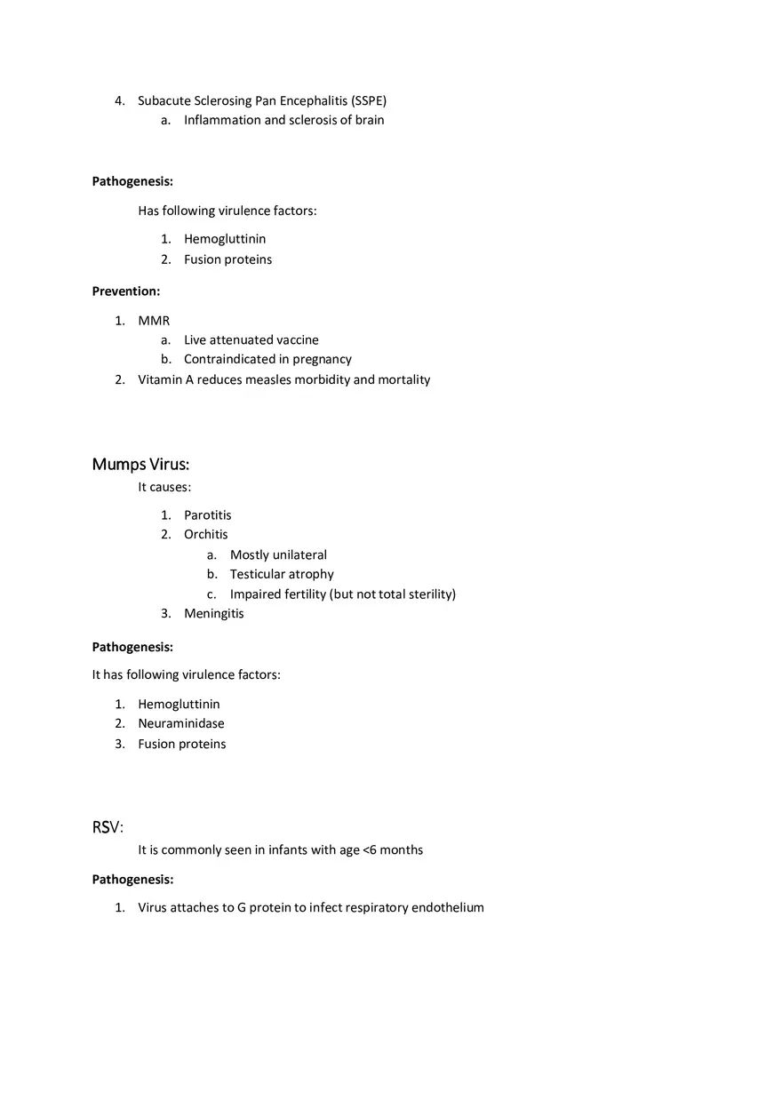 Paramyxovirus Biology Notes - Page 2