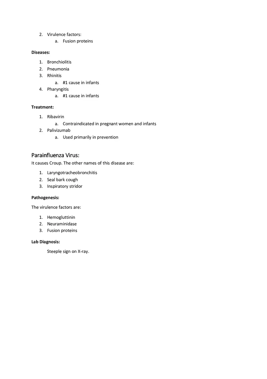 Paramyxovirus Biology Notes - Page 3