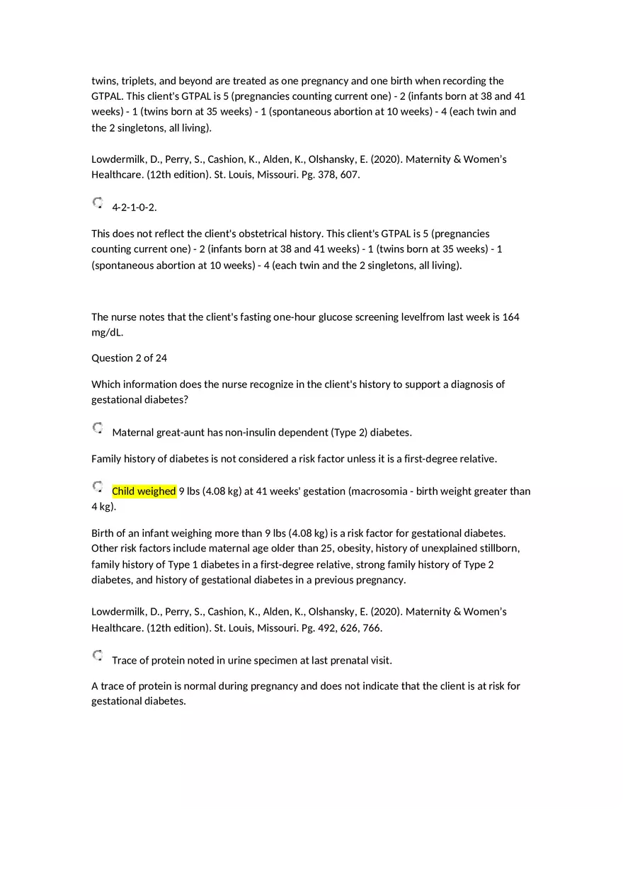 Gestational Diabetes - Page 2