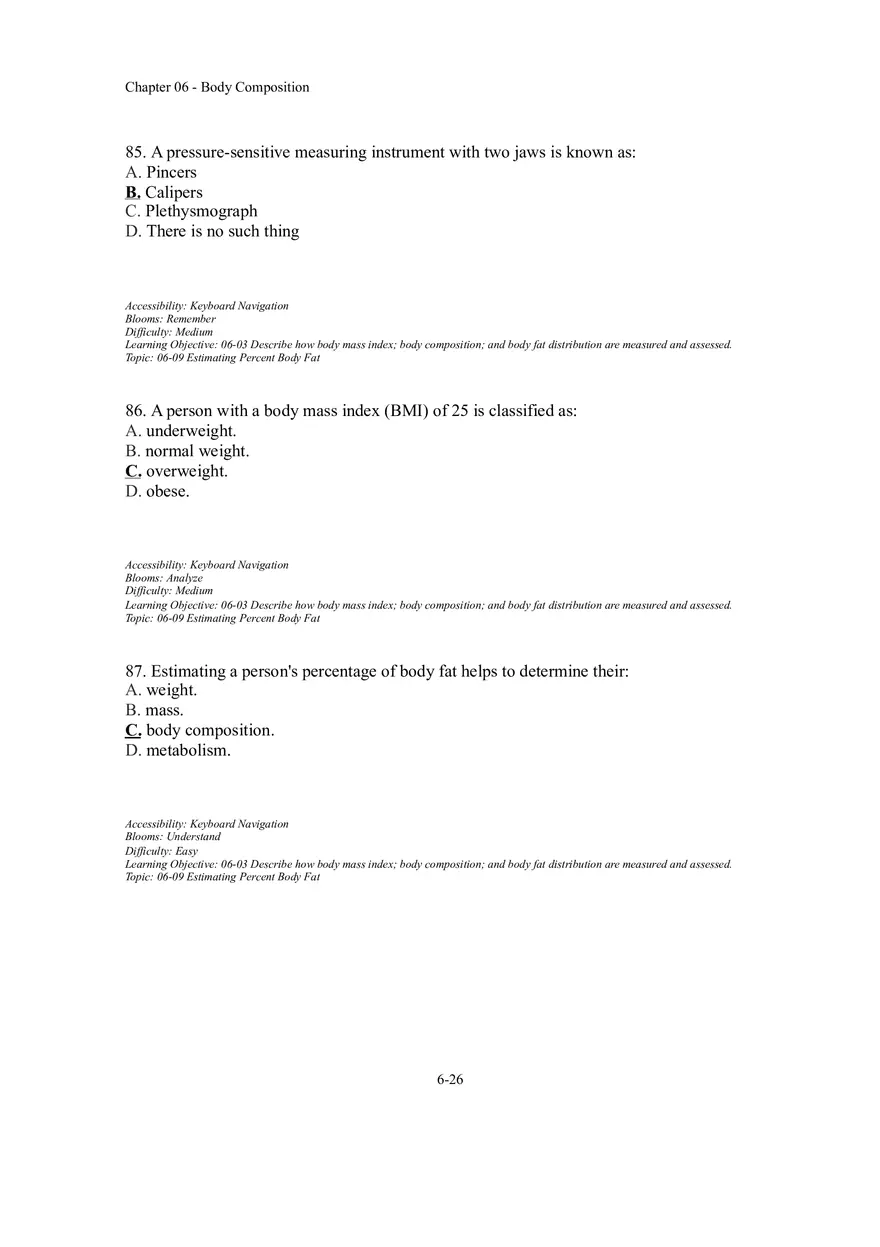 Chapter 06 Body Composition Part 3 - Page 7