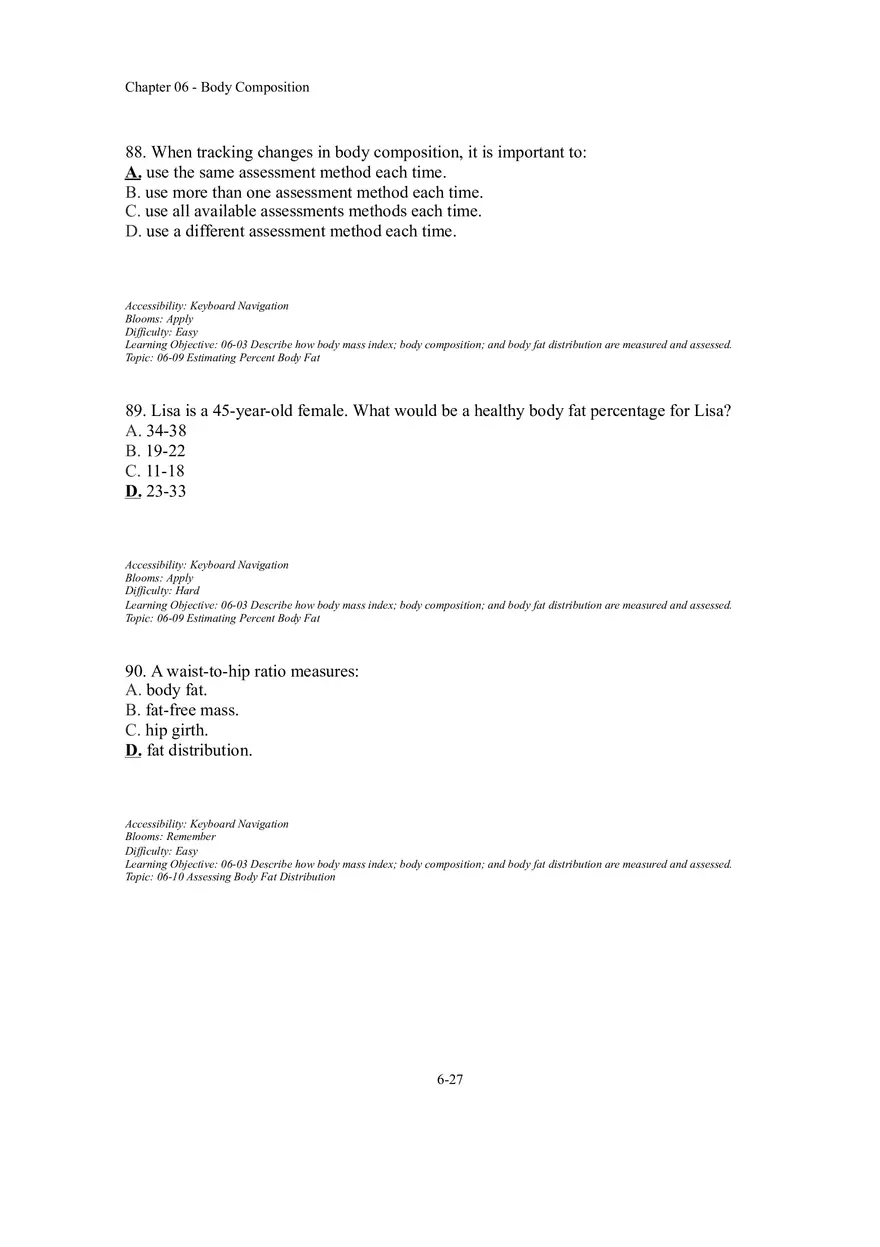 Chapter 06 Body Composition Part 3 - Page 8