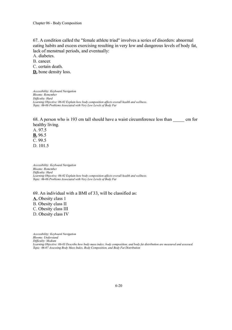 Chapter 06 Body Composition Part 3 - Page 1