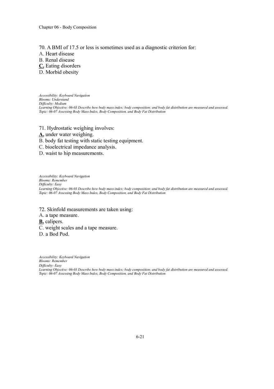 Chapter 06 Body Composition Part 3 - Page 2