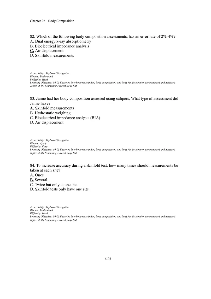 Chapter 06 Body Composition Part 3 - Page 6