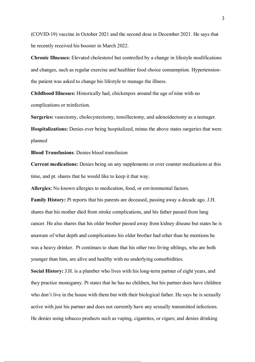 Cardiovascular SOAP Note - Page 2