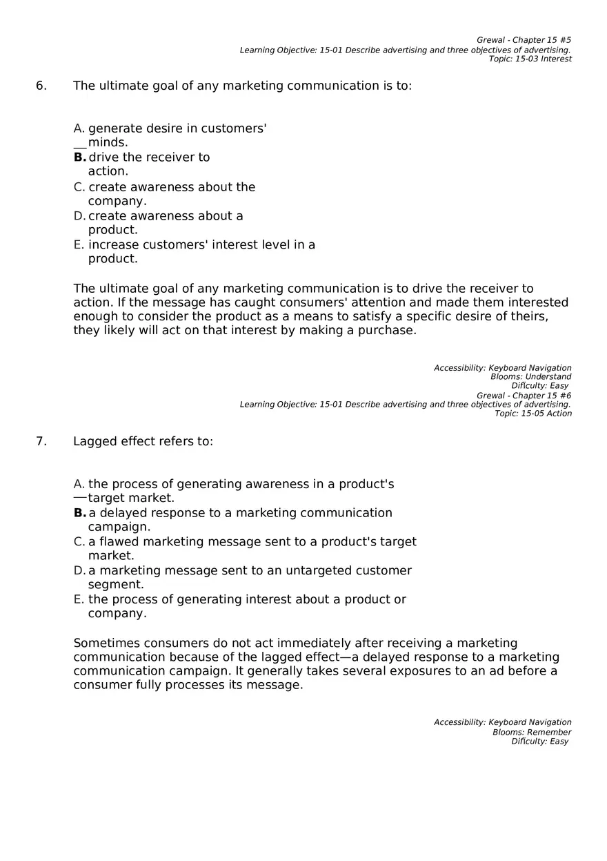 Marketing Chapter 15 Key Part 1 - Page 4