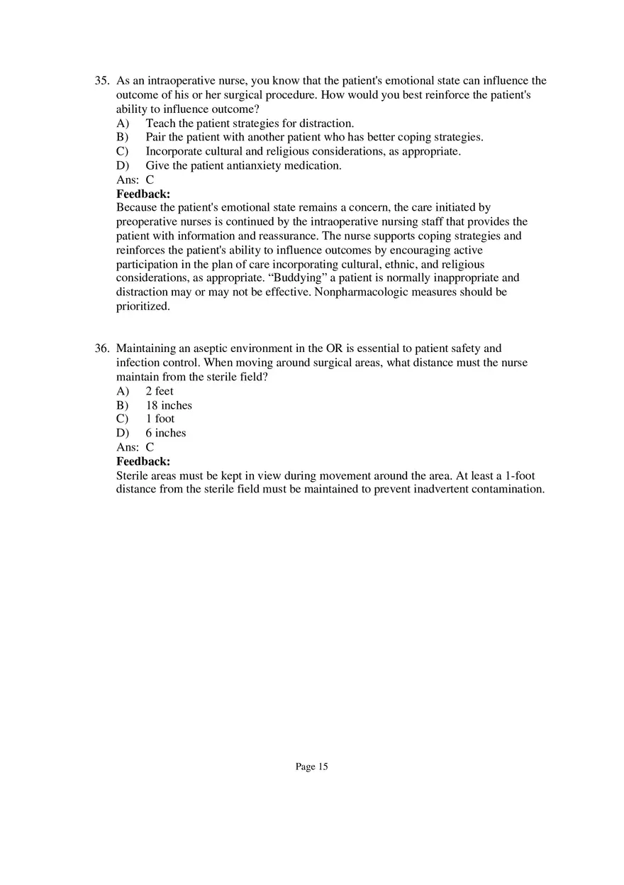 Medical-Surgical Nursing Exam Key Part 2 - Page 7