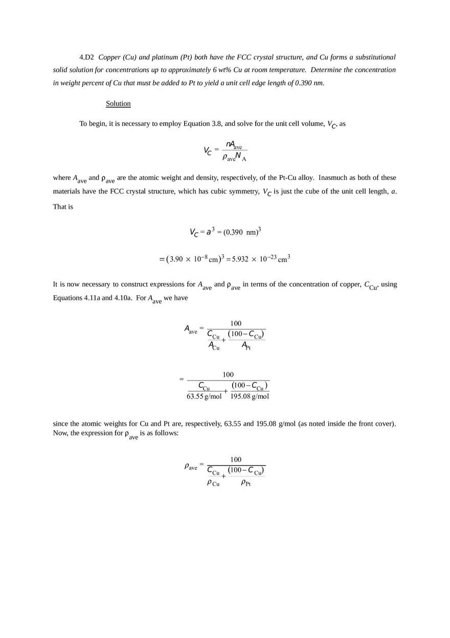 Imperfections in Solids Problem Solutions Part 9 - Page 2