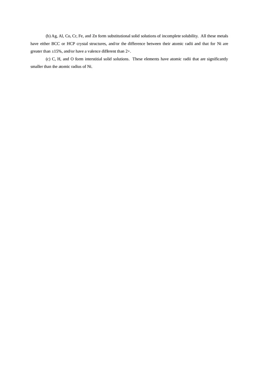 Imperfections in Solids Problem Solutions Part 1 - Page 9