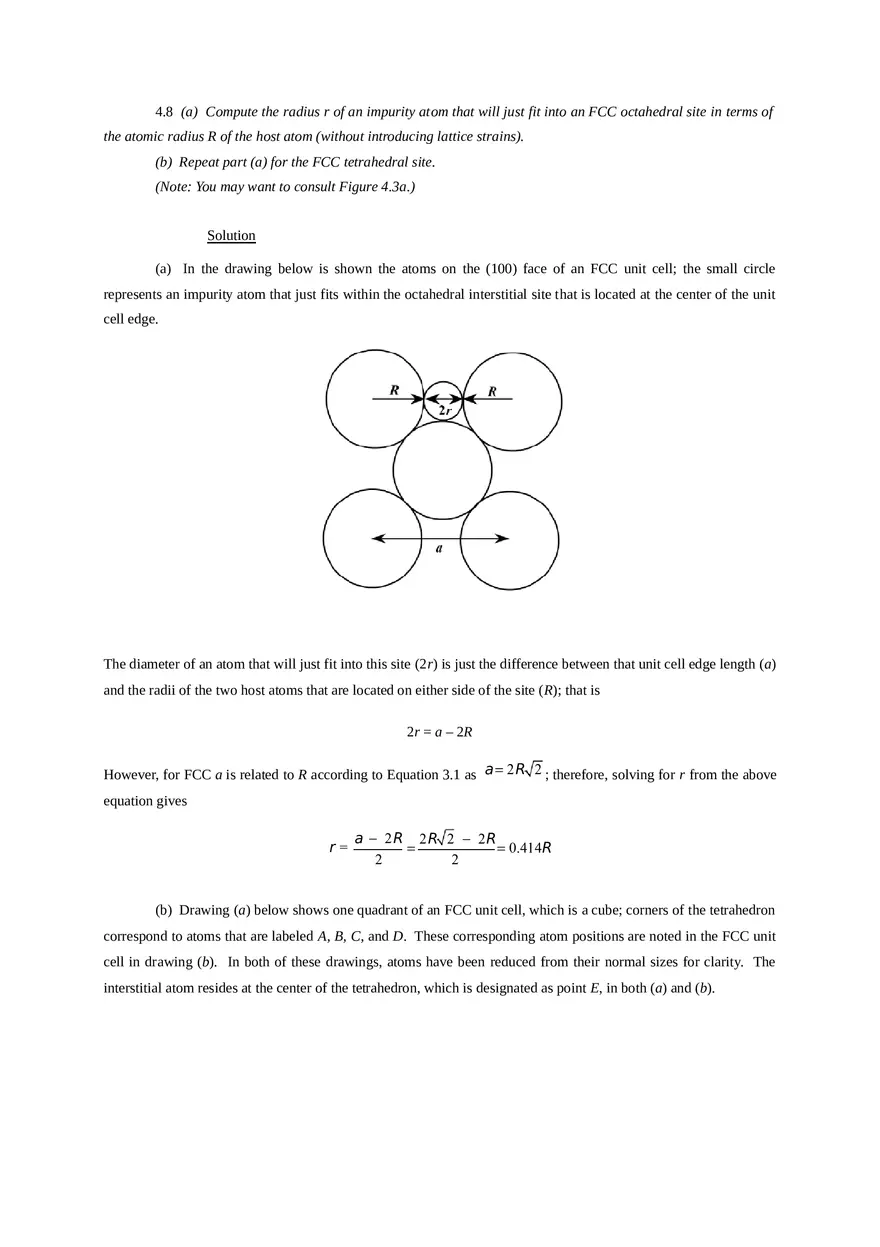 Imperfections in Solids Problem Solutions Part 1 - Page 12