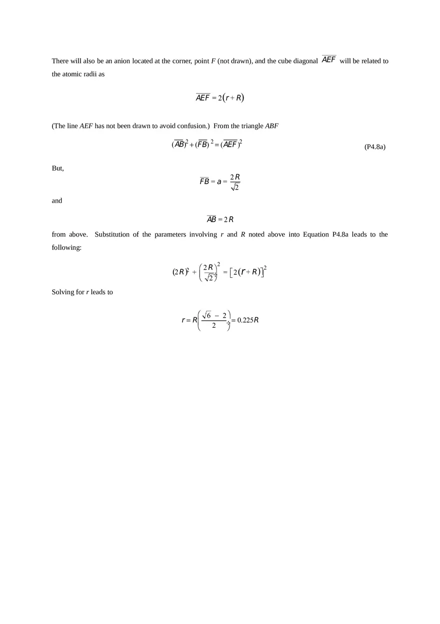 Imperfections in Solids Problem Solutions Part 1 - Page 4