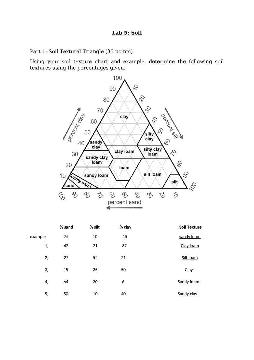 Lab 5 Soil - Page 1