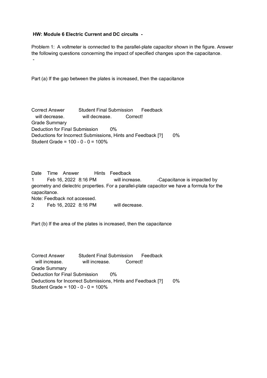 Module 6 Electric Current and DC Сircuits - Page 1