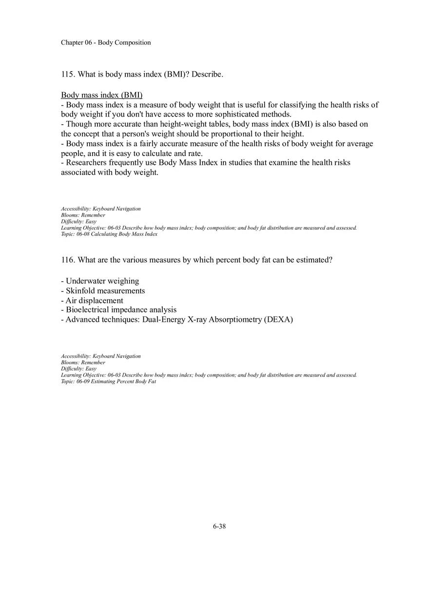 Chapter 06 Body Composition Part 4 - Page 9
