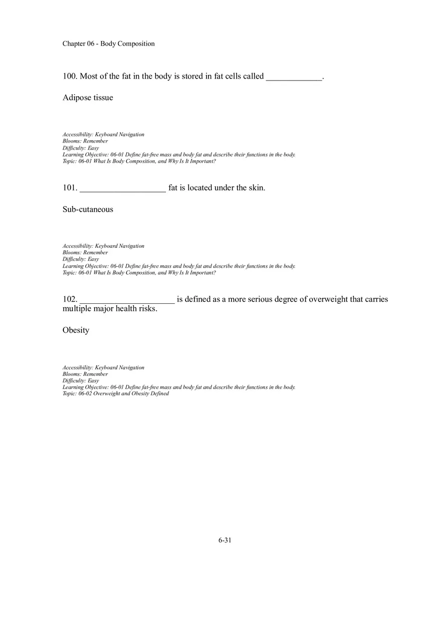 Chapter 06 Body Composition Part 4 - Page 2