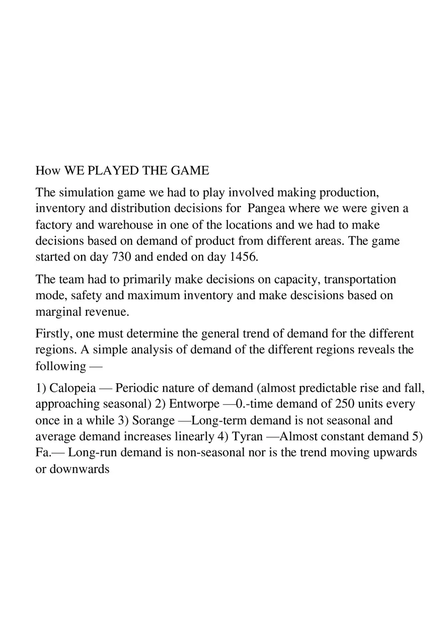 Pangea Simulation Report - Page 11