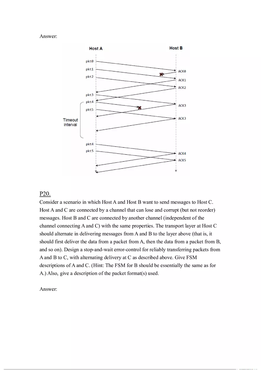 Describe Why an Application Developer Might Choose to Run an Application Over UDP Rather Than TCP - Page 6