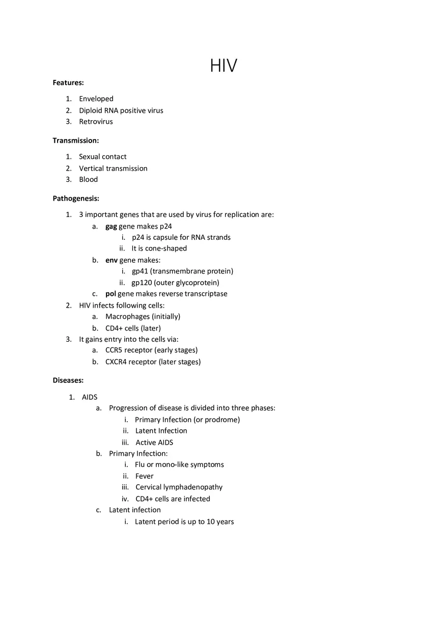 HIV - Page 1