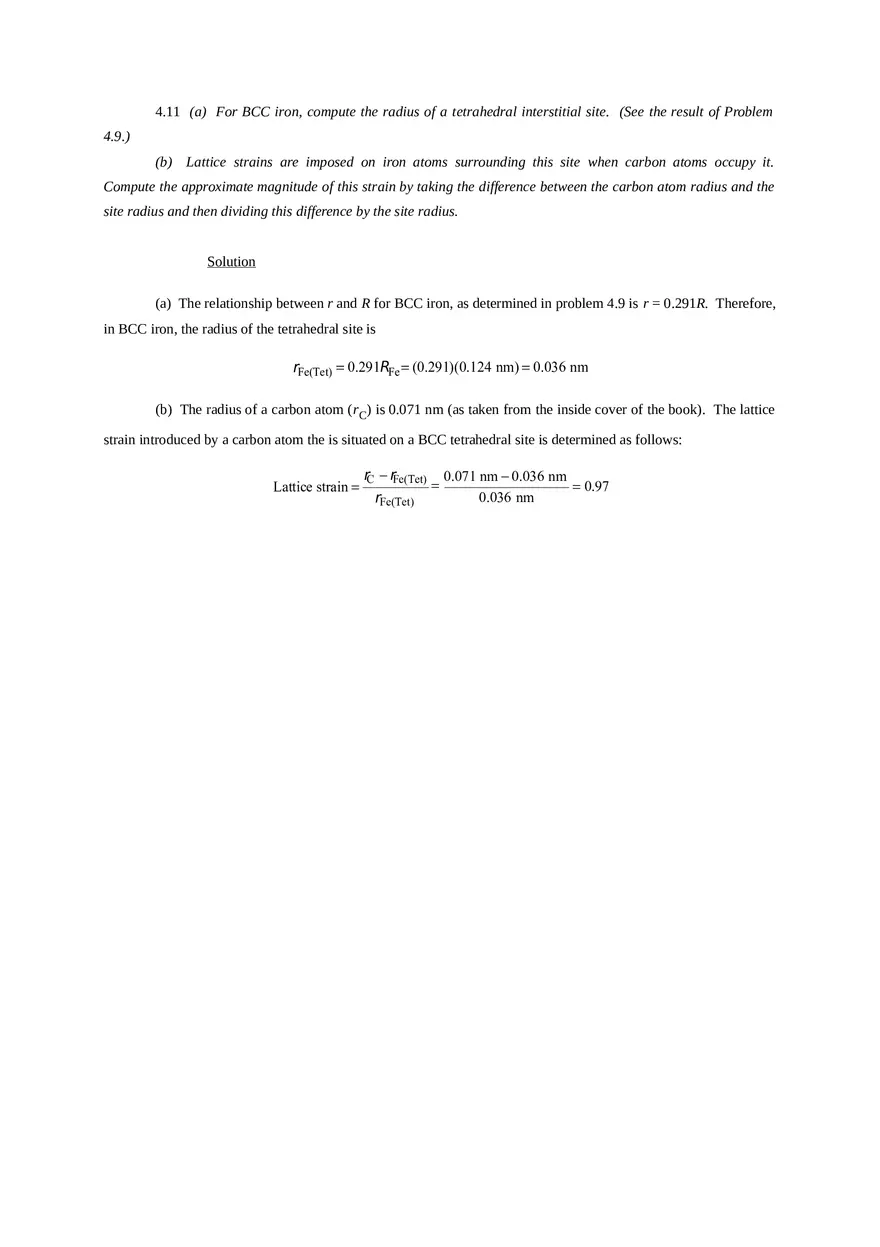 Imperfections in Solids Problem Solutions Part 2 - Page 4
