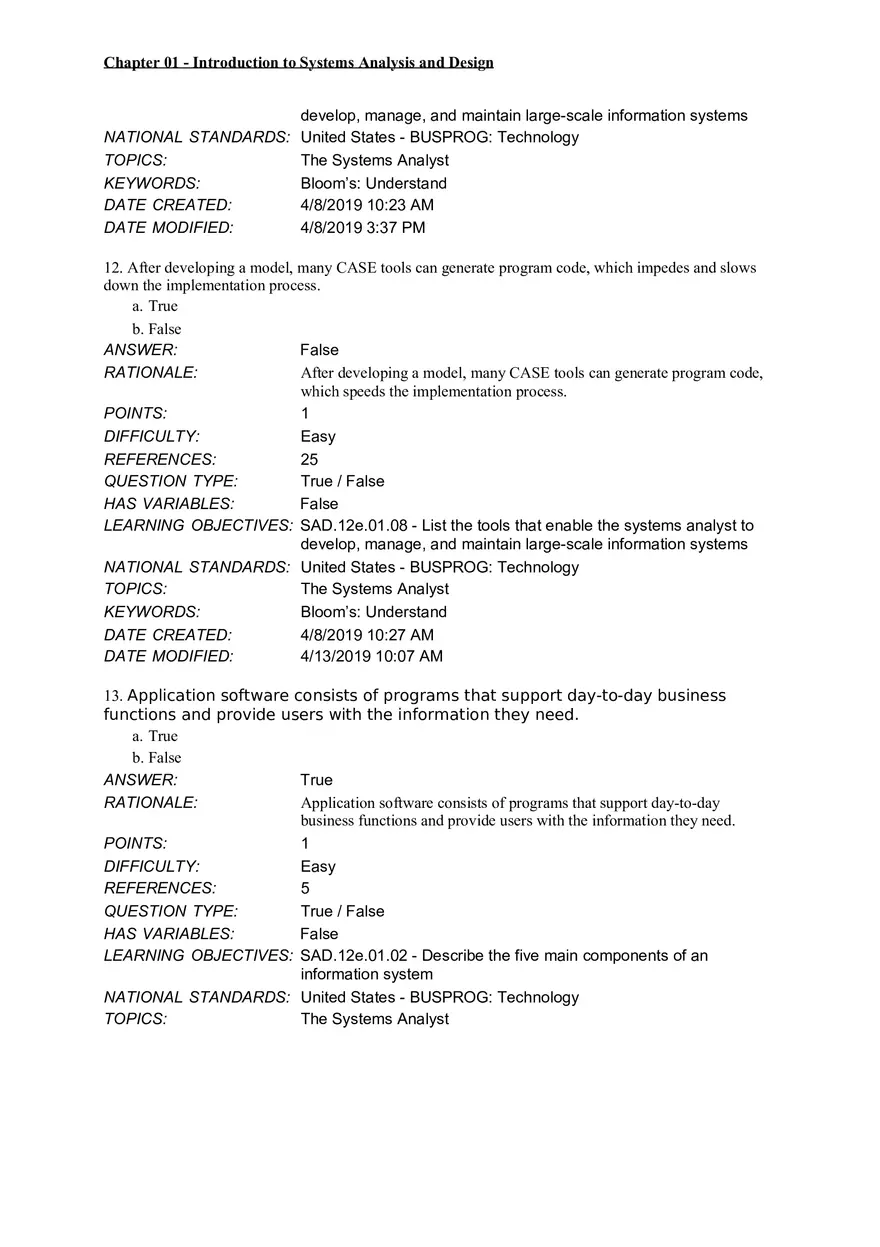 Chapter 01 Introduction to Systems Analysis and Design - Page 10