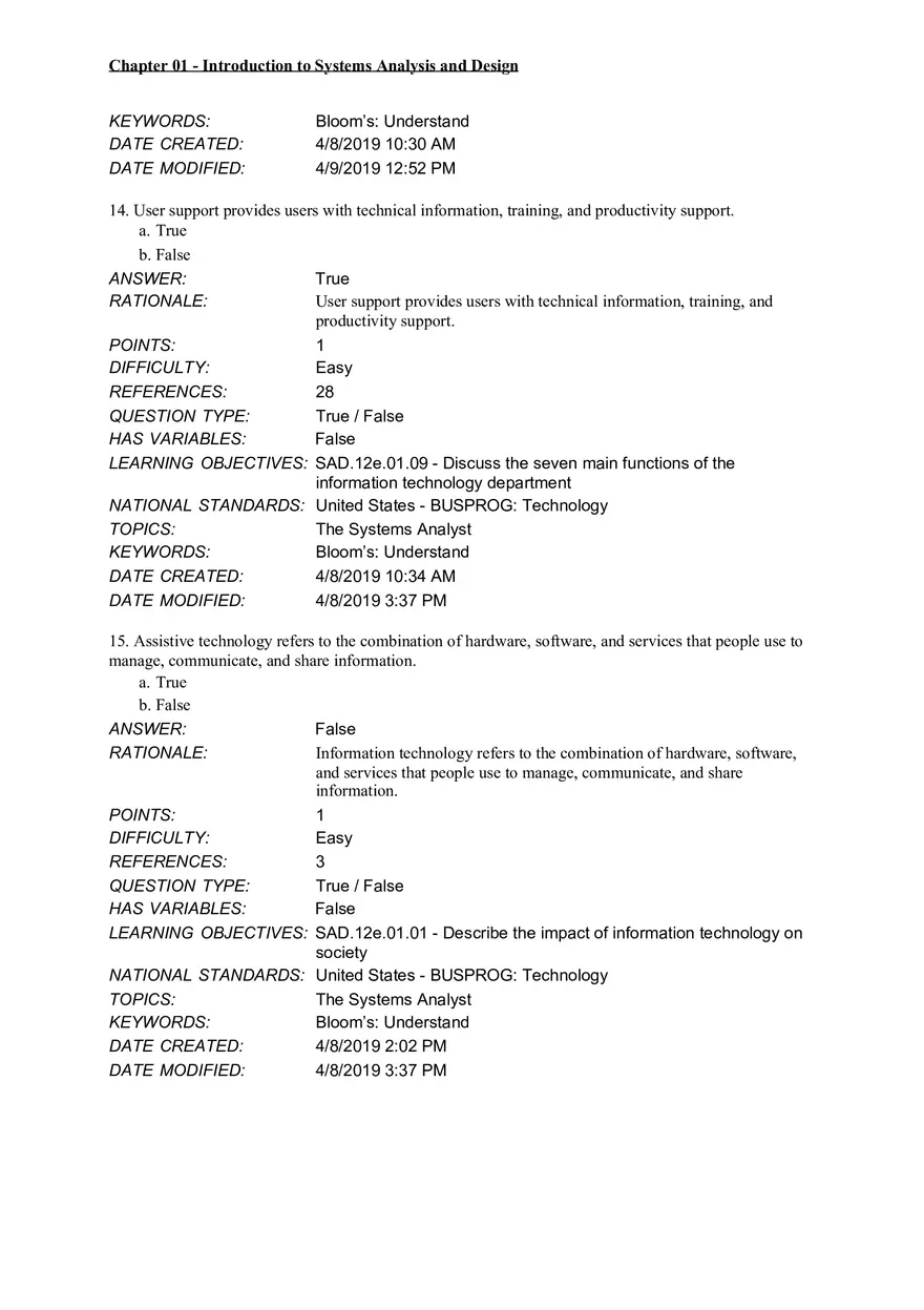 Chapter 01 Introduction to Systems Analysis and Design - Page 11