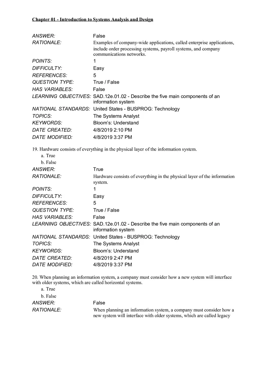 Chapter 01 Introduction to Systems Analysis and Design - Page 13