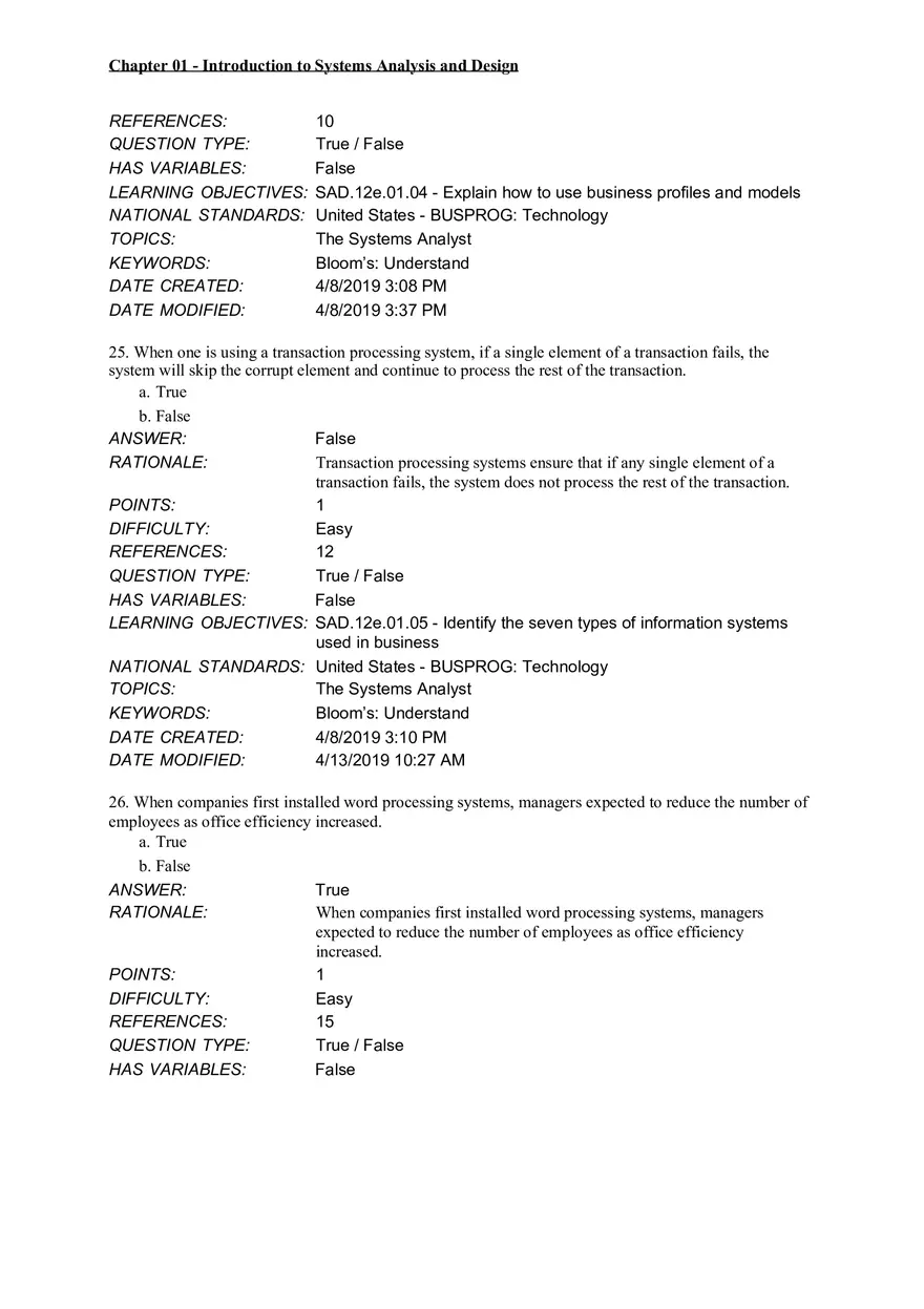 Chapter 01 Introduction to Systems Analysis and Design - Page 4