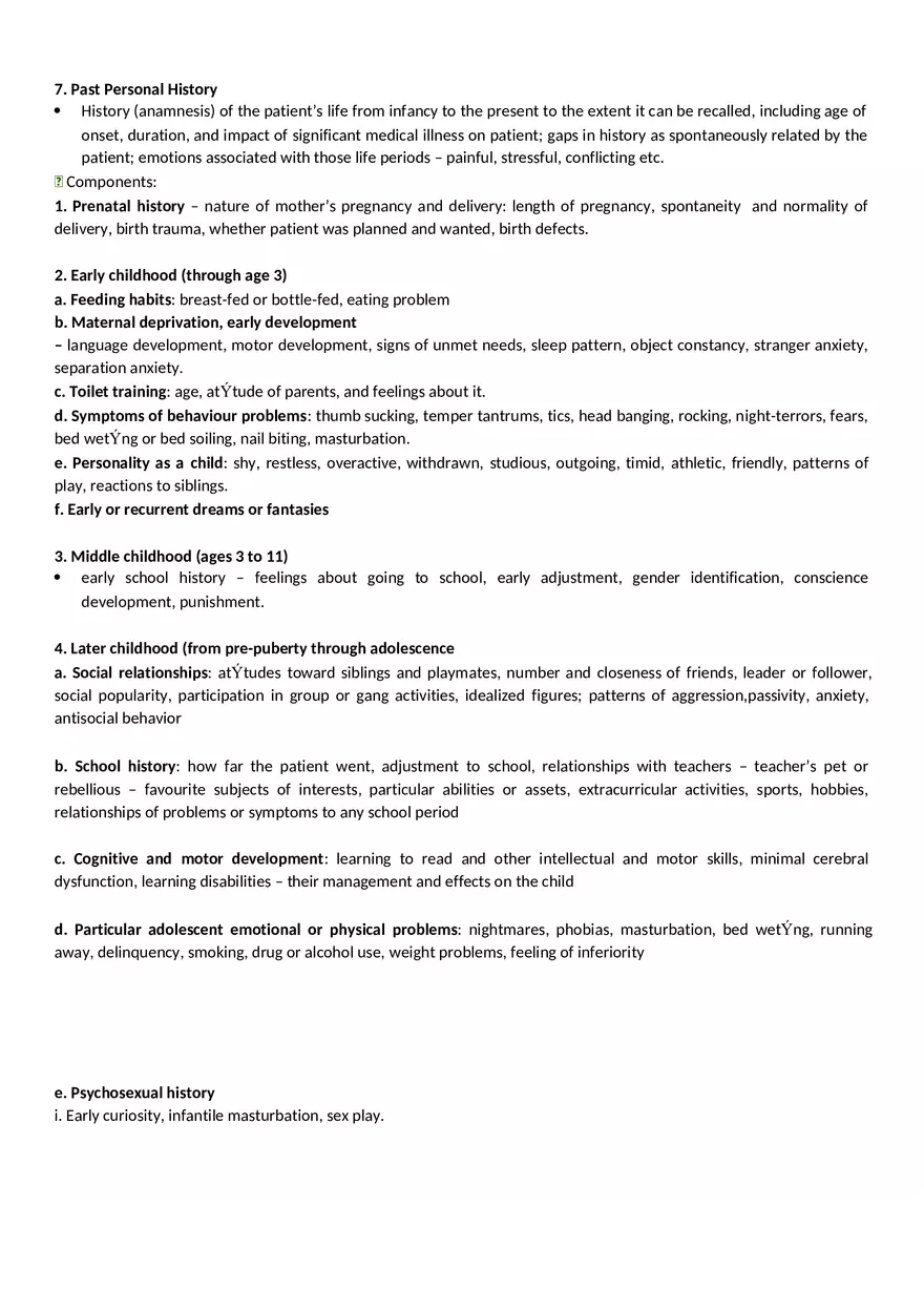 Psych History Template - Page 2