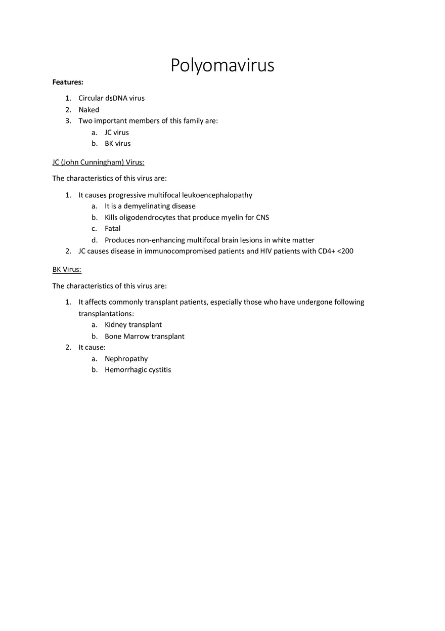 Polyomavirus - Page 1