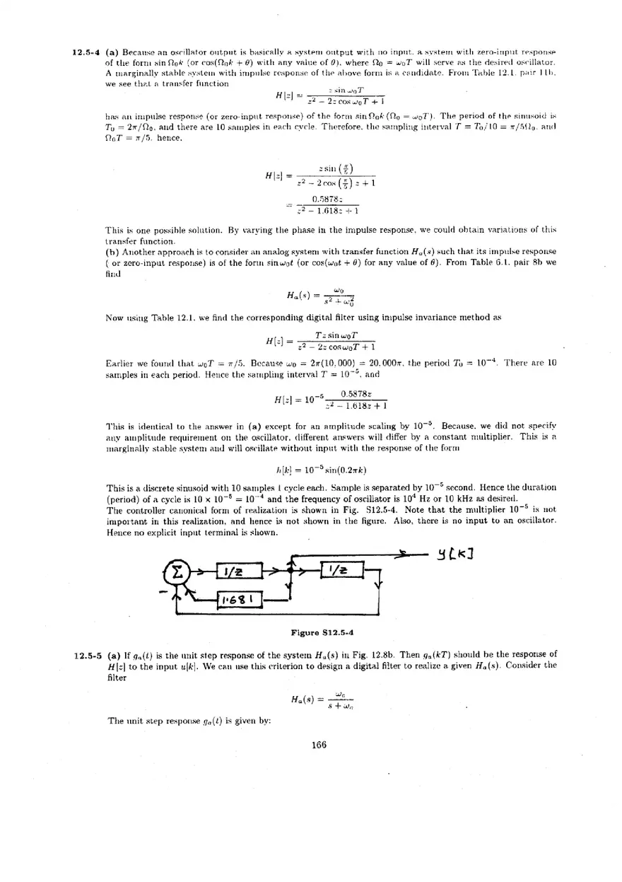 Signal Processing and Linear Systems Solution Ch.12 - Page 14