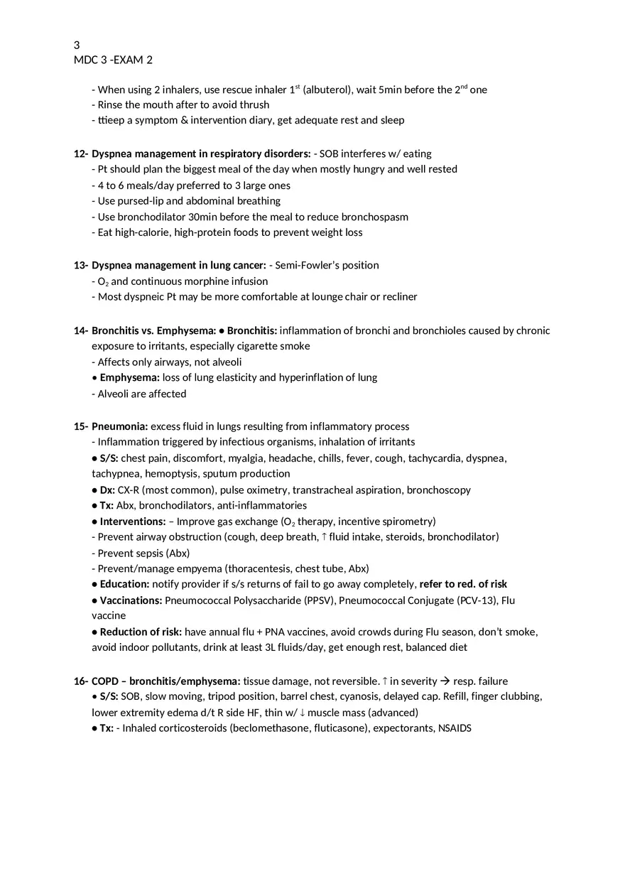 MDC 3 – Exam 2 Review - Page 3