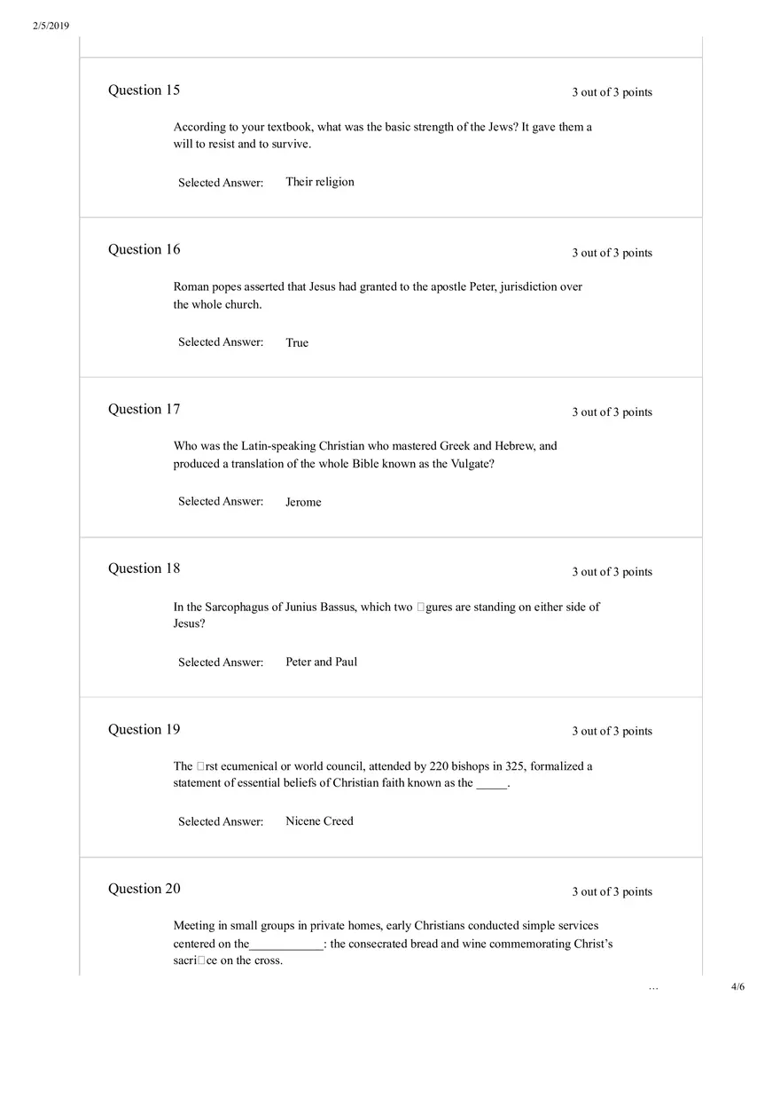 Submission Quiz 5 - Page 4