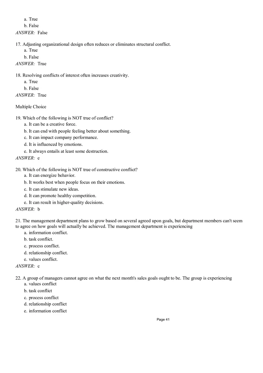 Management Chapter 10 Quiz Part 1 - Page 3