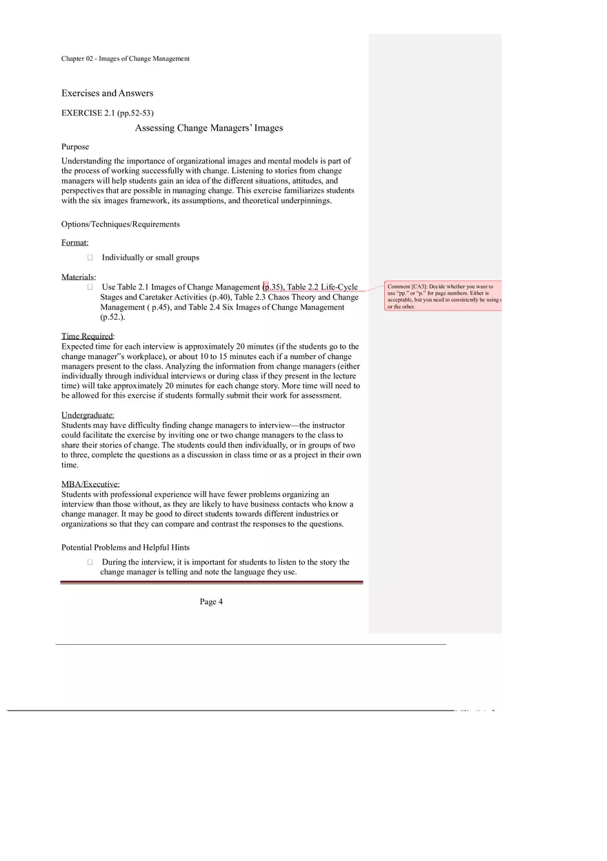 Chapter 2 Images of Change Management - Page 4