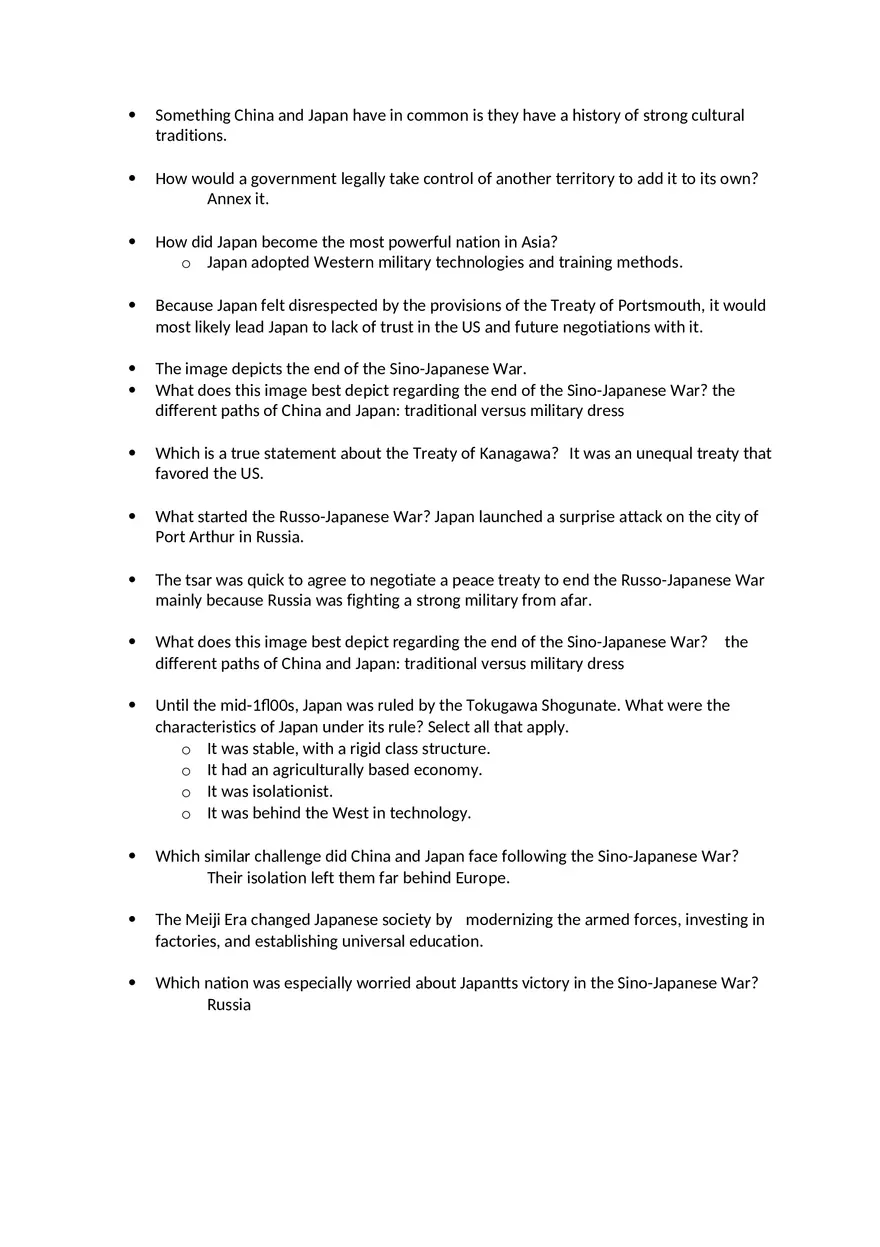 World History Mid Term Notes - Page 2