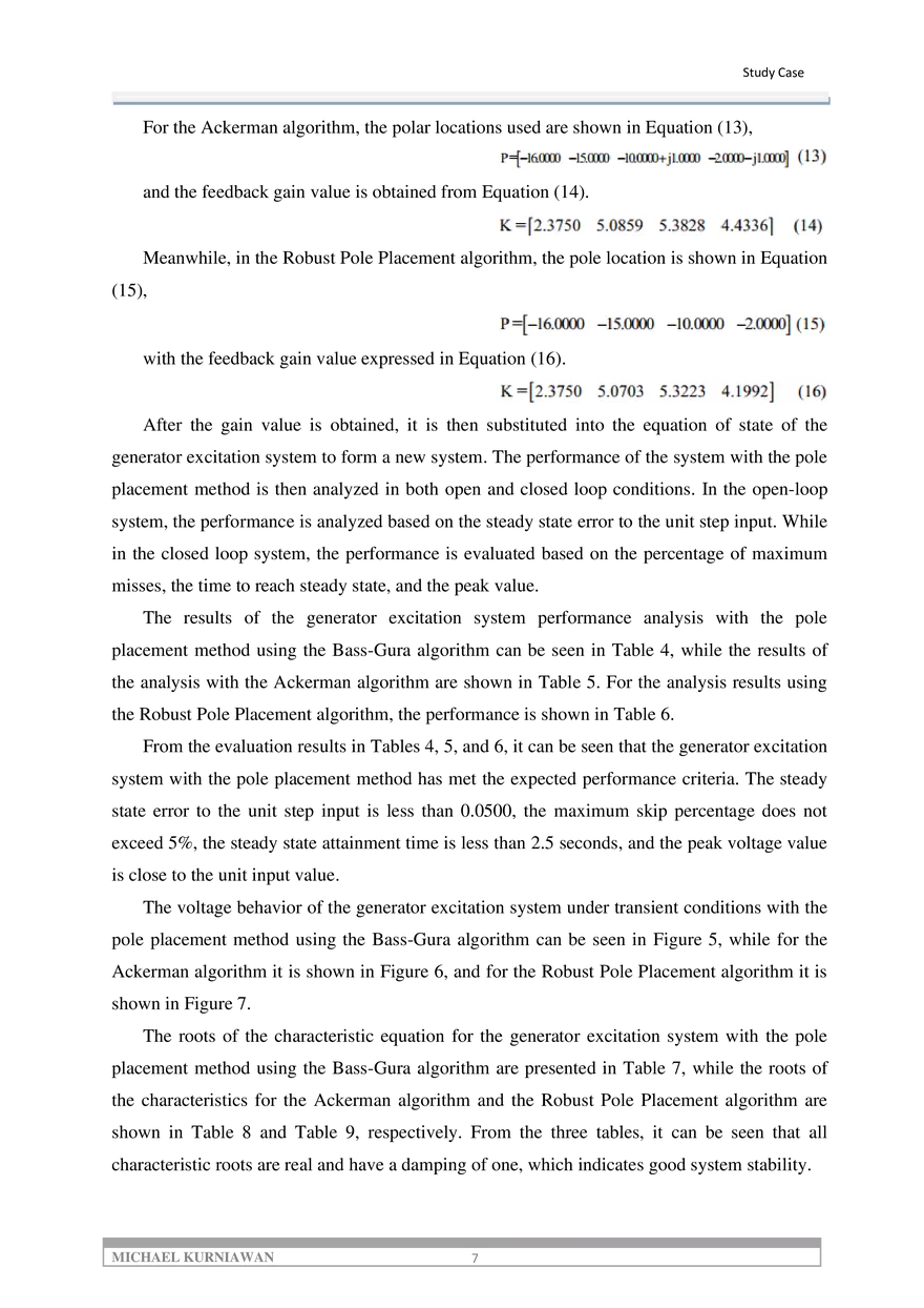 Article Performance Analysis of Generator Excitation System - Page 10
