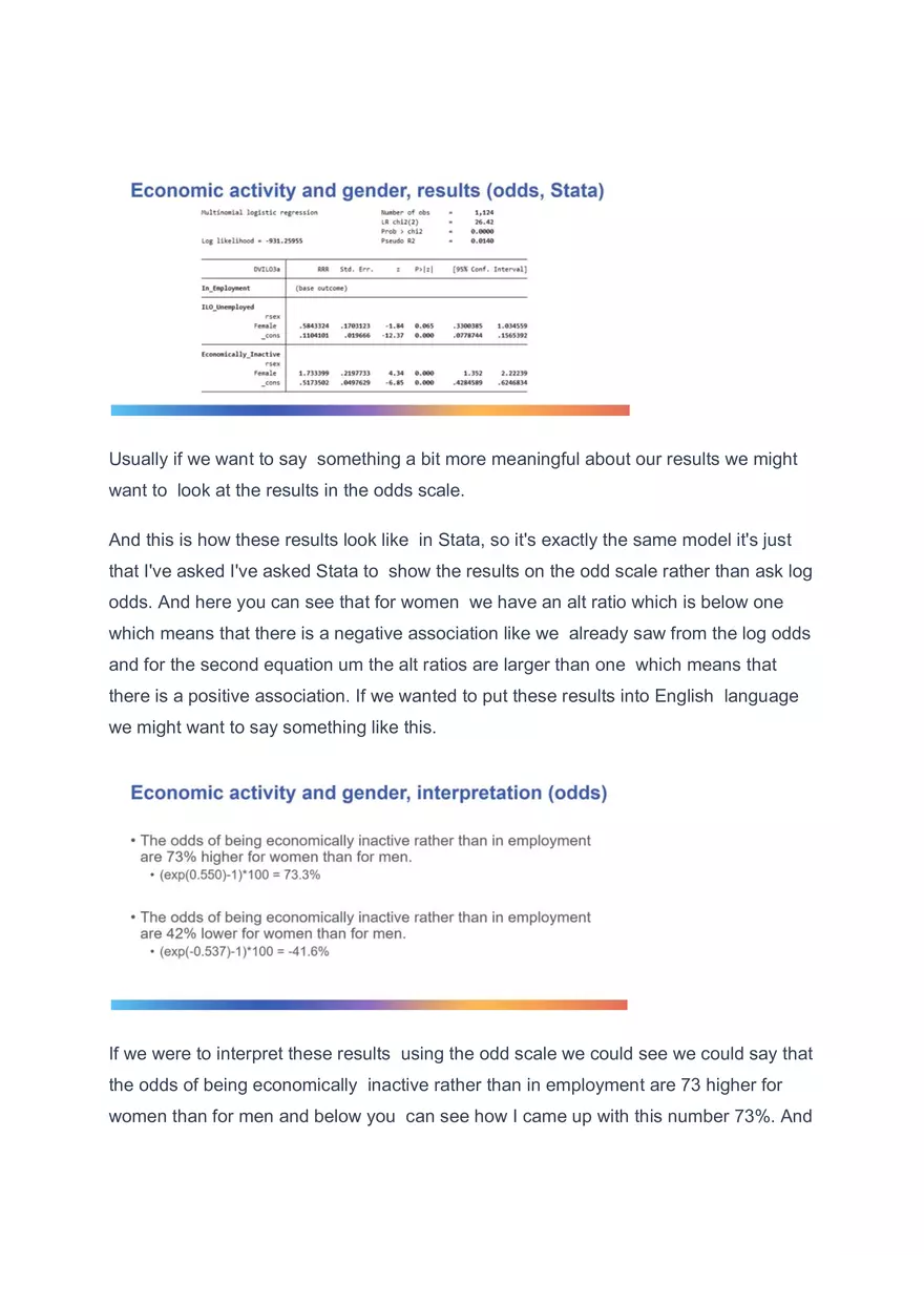 Multinomial Logistic Regression - Page 7