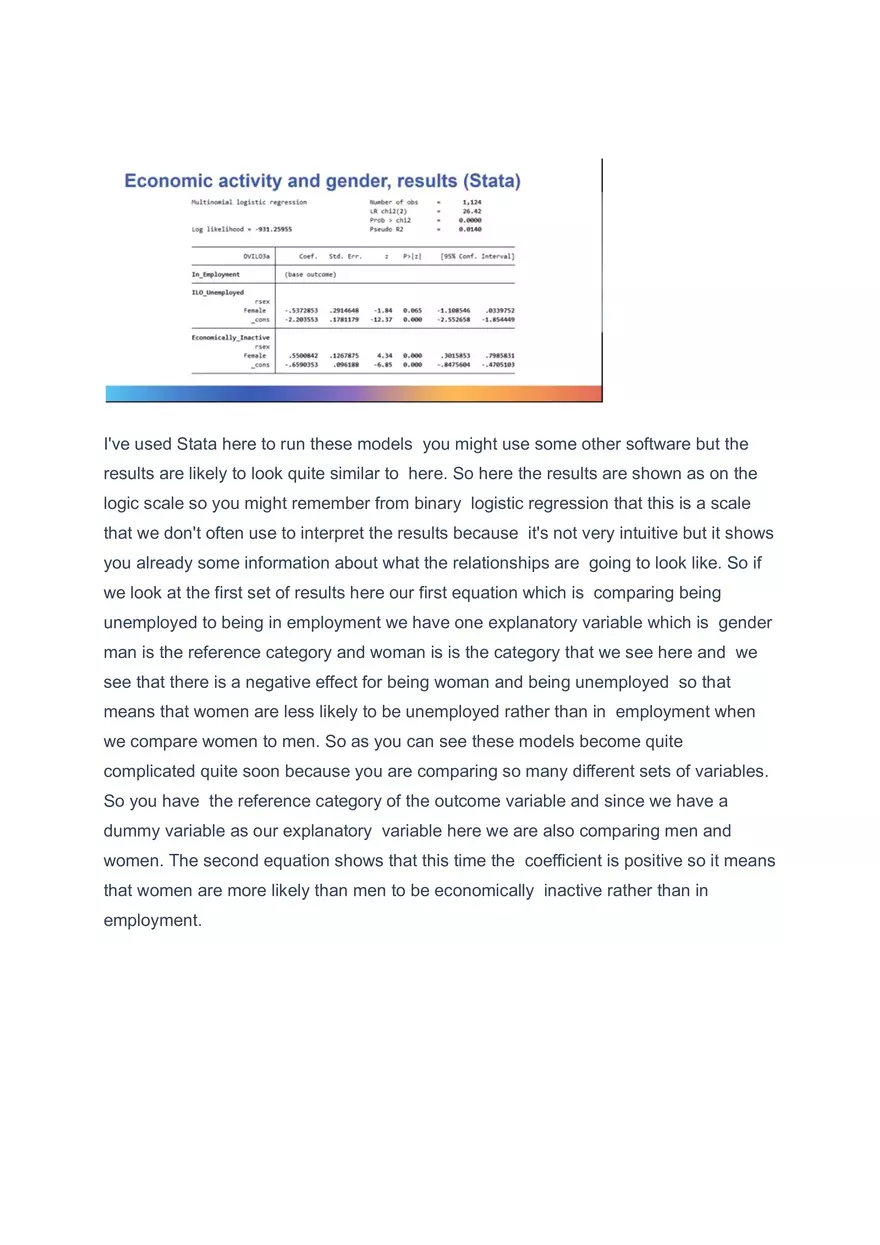 Multinomial Logistic Regression - Page 6