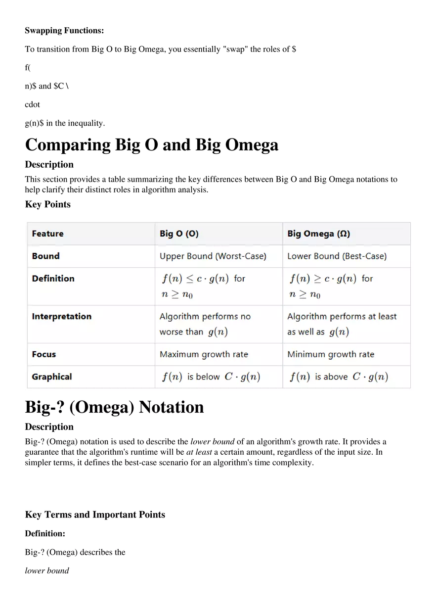 Chapter 3: Asymptotic Notations  Big O Big Omega and Big Theta Explained - Page 23