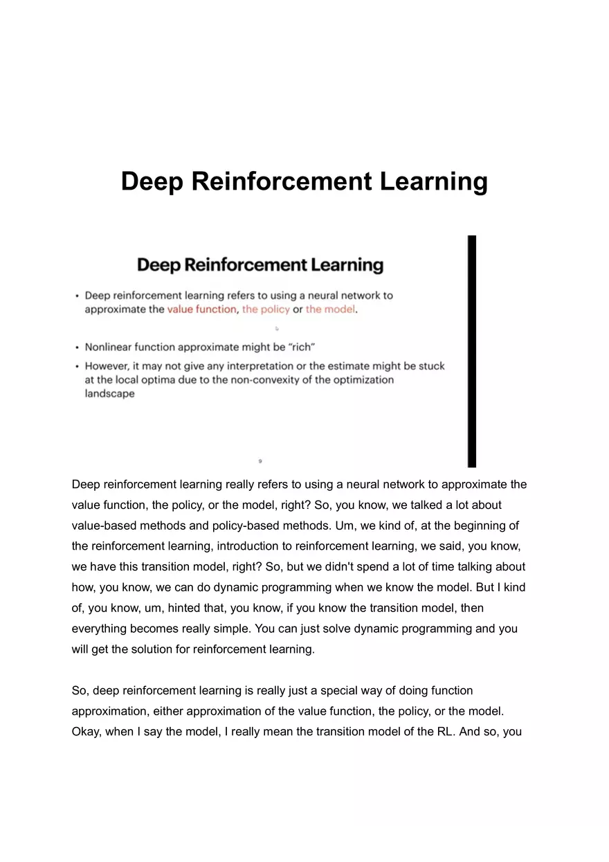 Deep Reinforcement Learning - Page 1