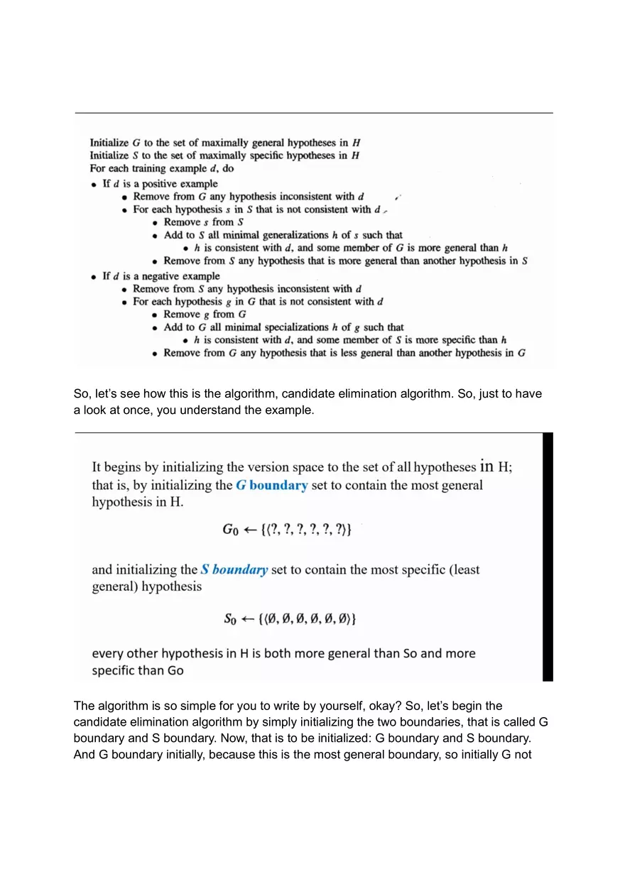 Candidate Elimination Learning Algorithm - Page 4