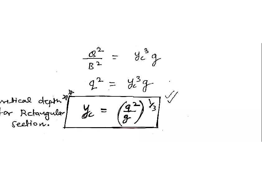 Relation Between Critical Depth and Minimum Specific Energy - Page 2